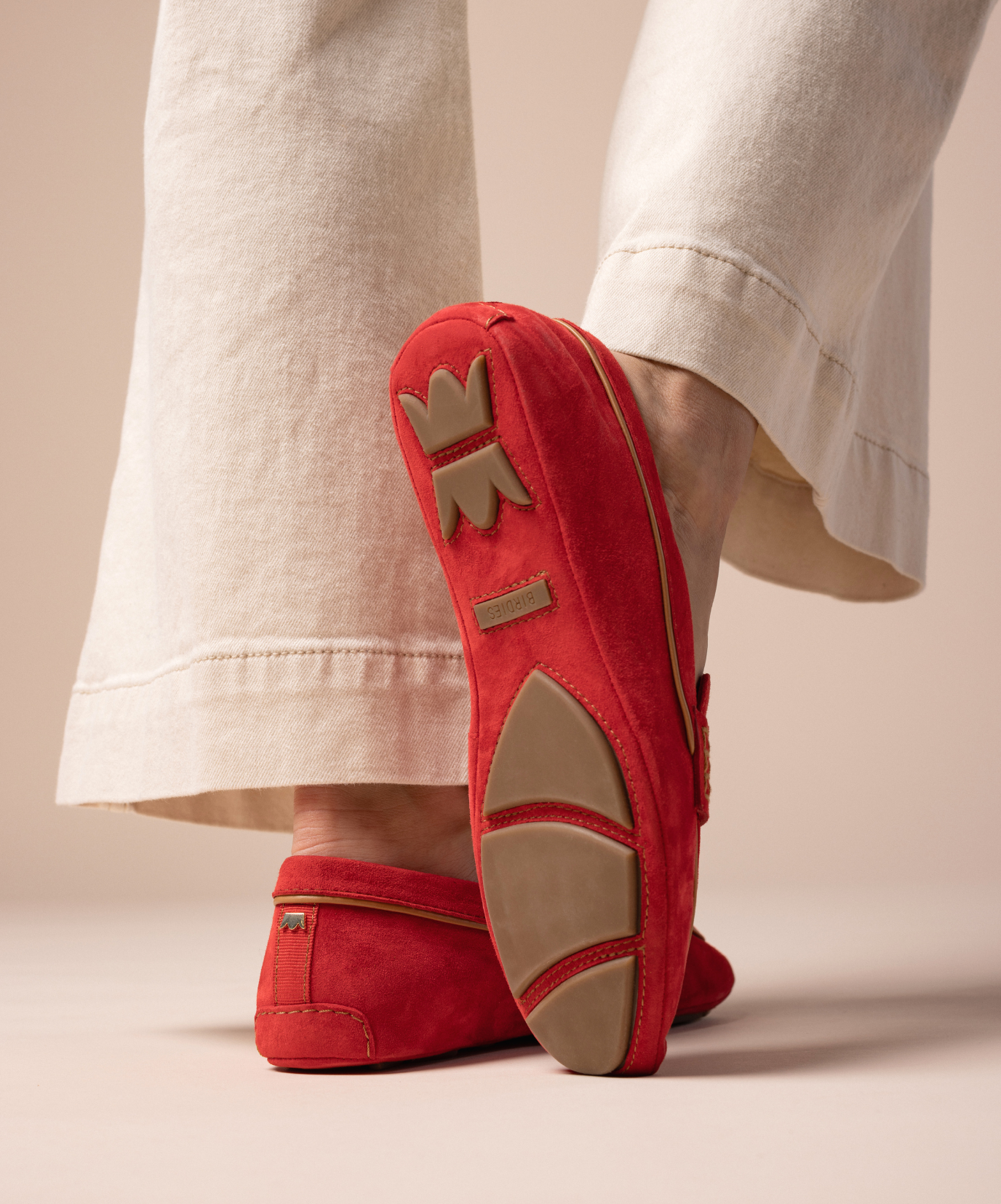The Vesper Driver - Red Suede - Image 3