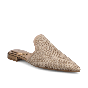 The Goldfinch 15 Mule - Gold Braiding