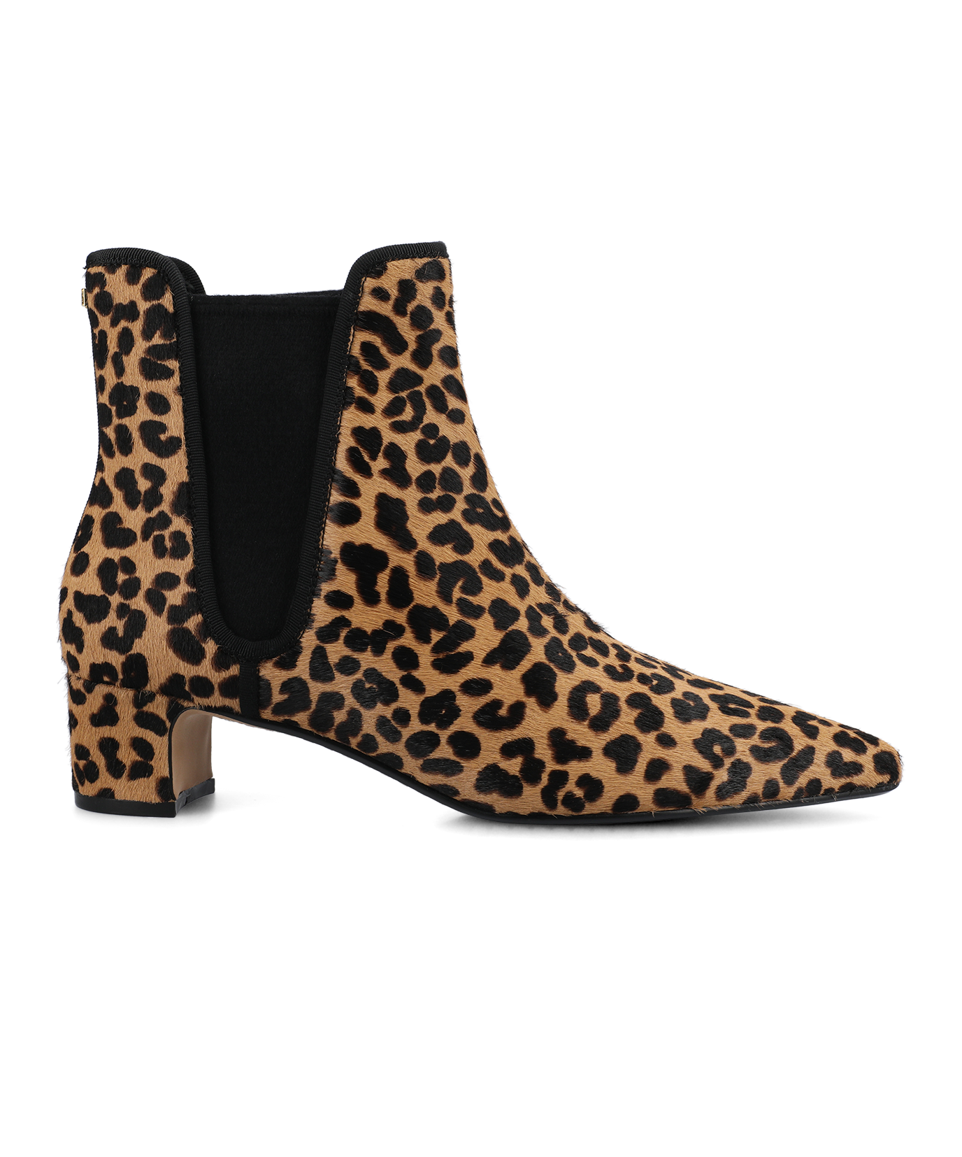 The Goldfinch 40 Chelsea Bootie - Leopardprint Haircalf - Image 3