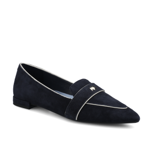 The Sparrow Loafer - Navy Suede