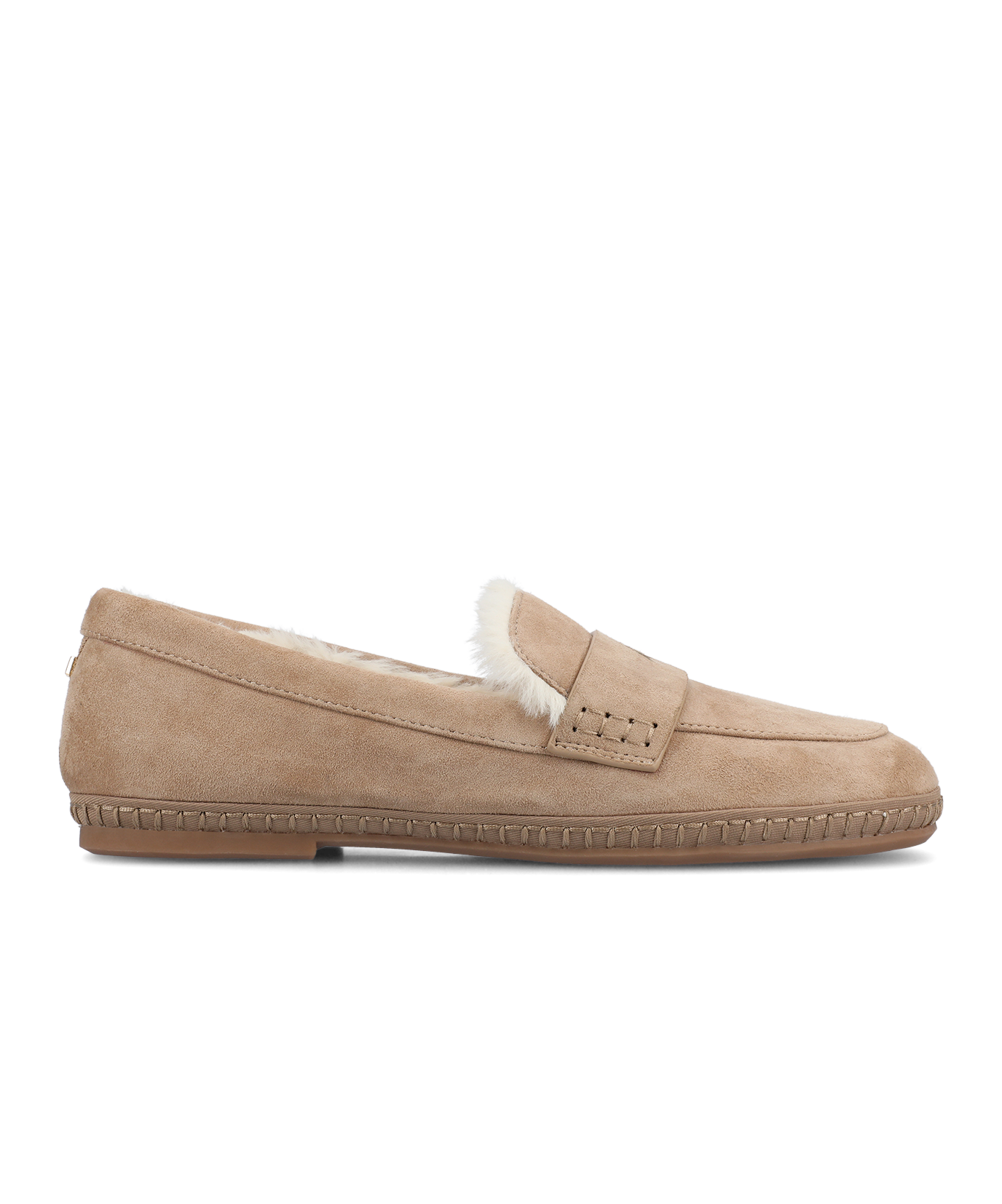 The Heron Loafer Cozy - Latte Suede - Image 4