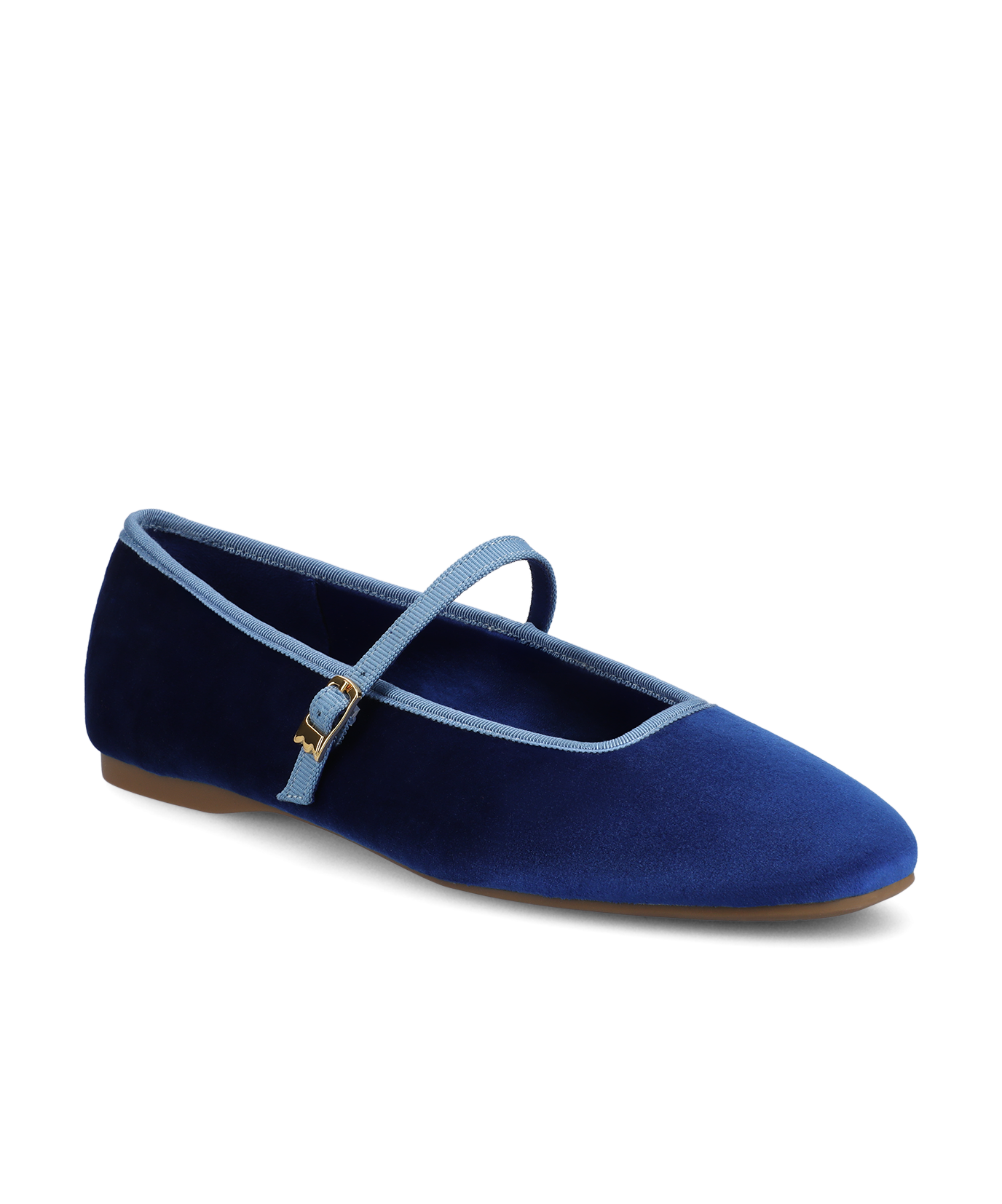 The Hummingbird Mary Jane - Empire Blue Velvet