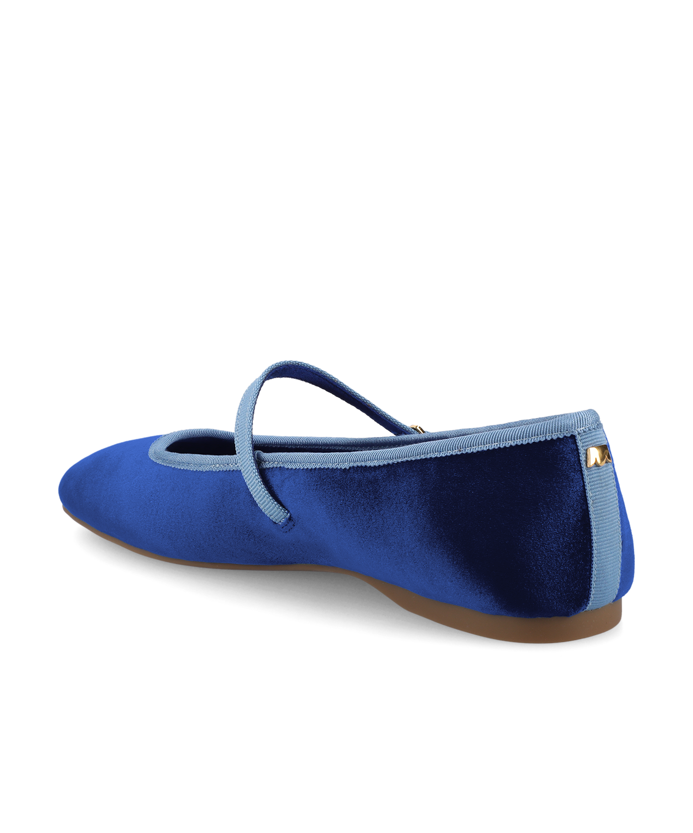 The Hummingbird Mary Jane - Empire Blue Velvet - Image 4