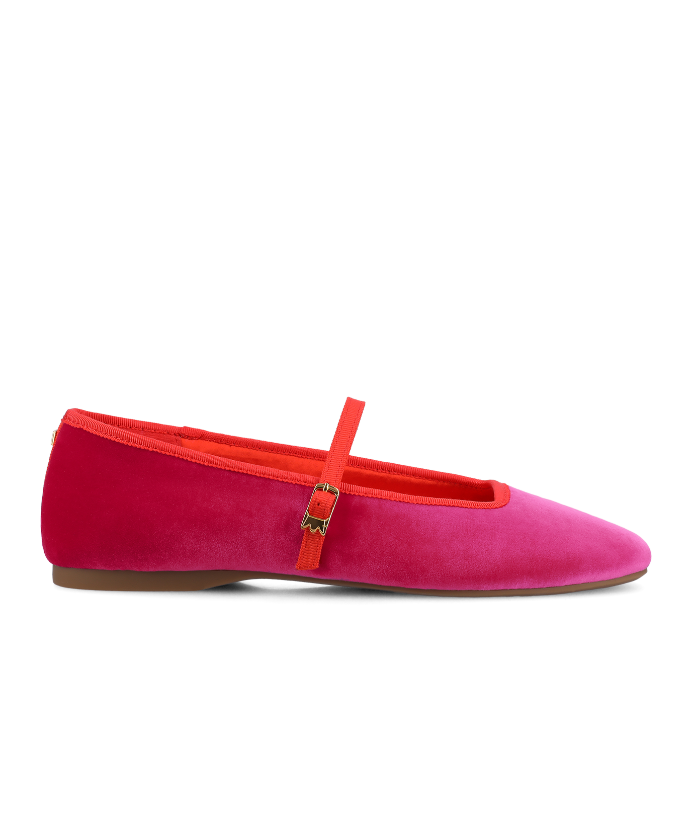 The Hummingbird Mary Jane - Hot Pink Velvet - Image 5