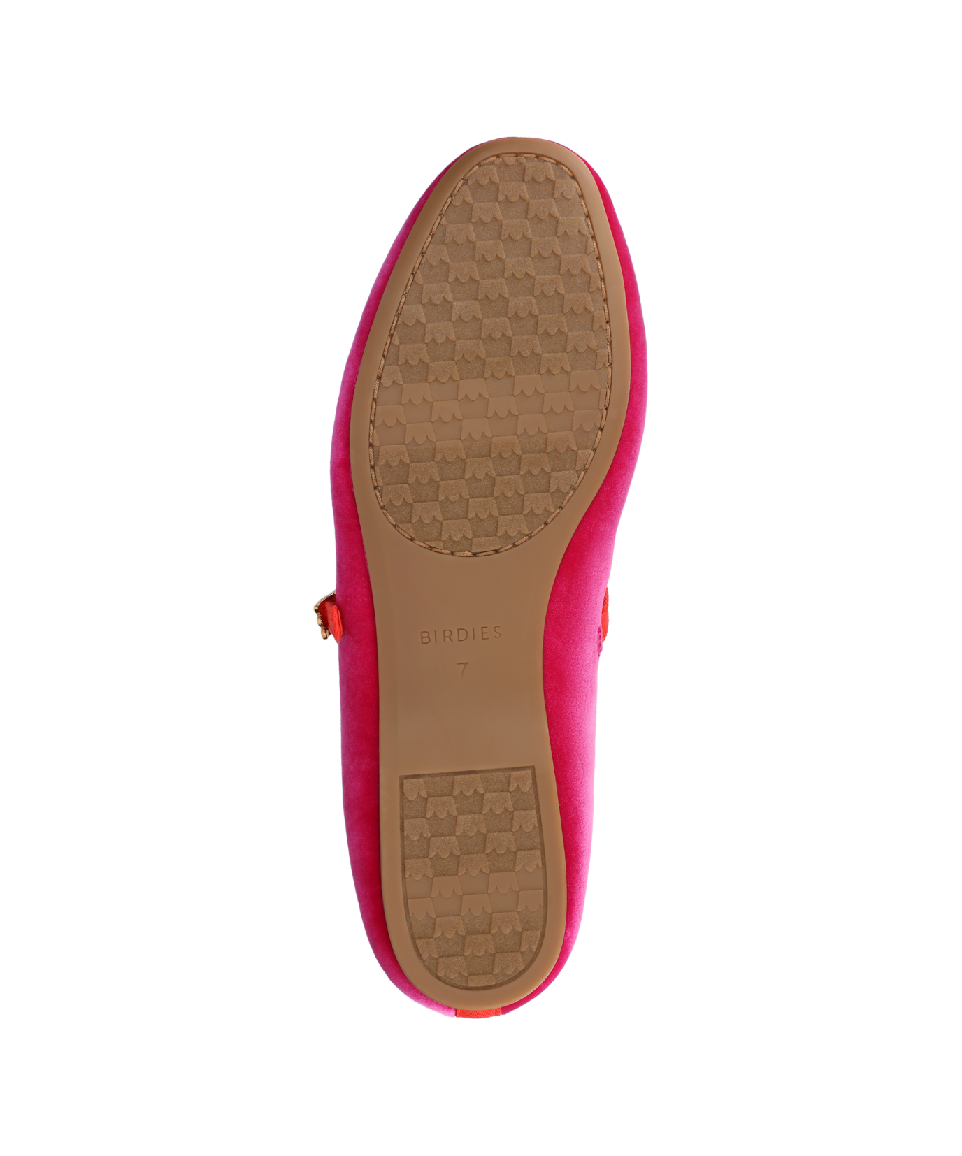 The Hummingbird Mary Jane - Hot Pink Velvet - Image 7