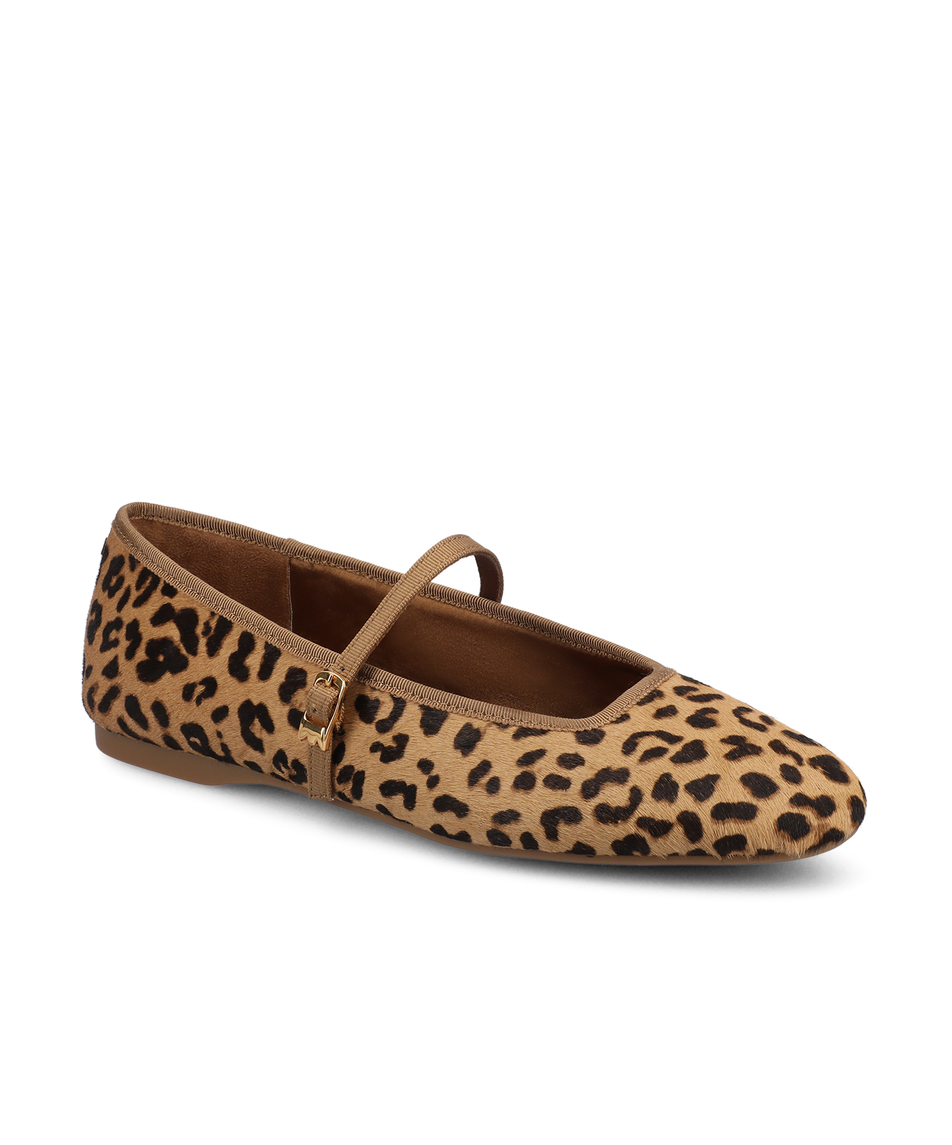 The Hummingbird Mary Jane - Leopardprint Haircalf