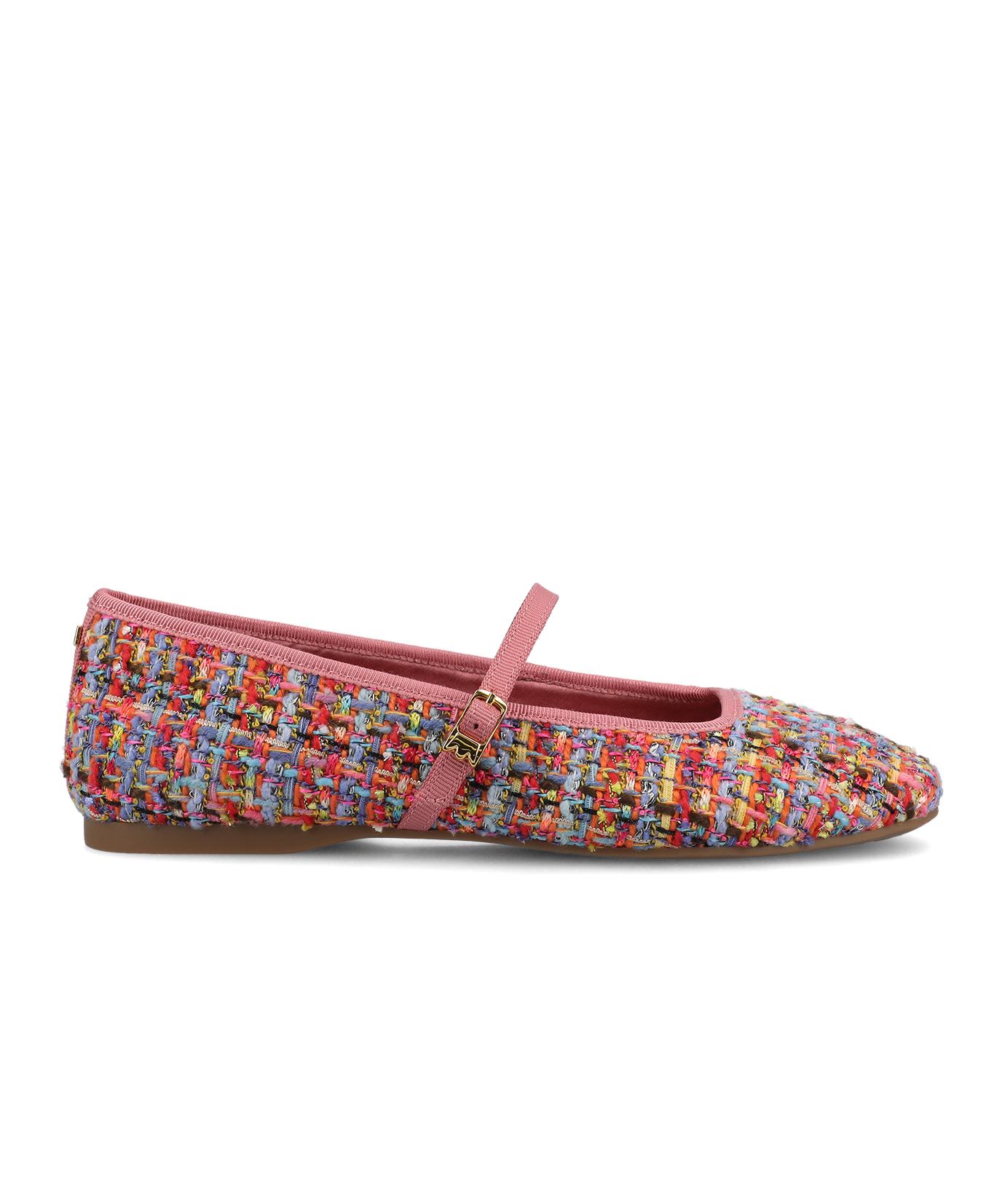 The Hummingbird Mary Jane - Pink Multi Tweed - Image 3