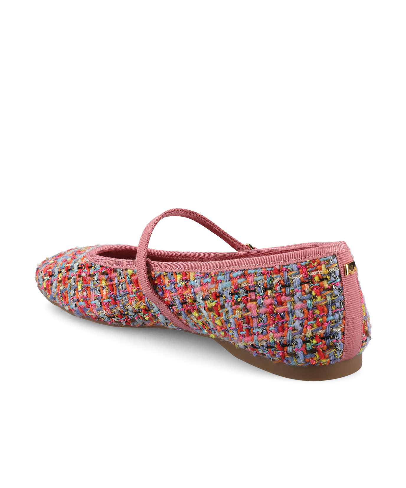 The Hummingbird Mary Jane - Pink Multi Tweed - Image 4