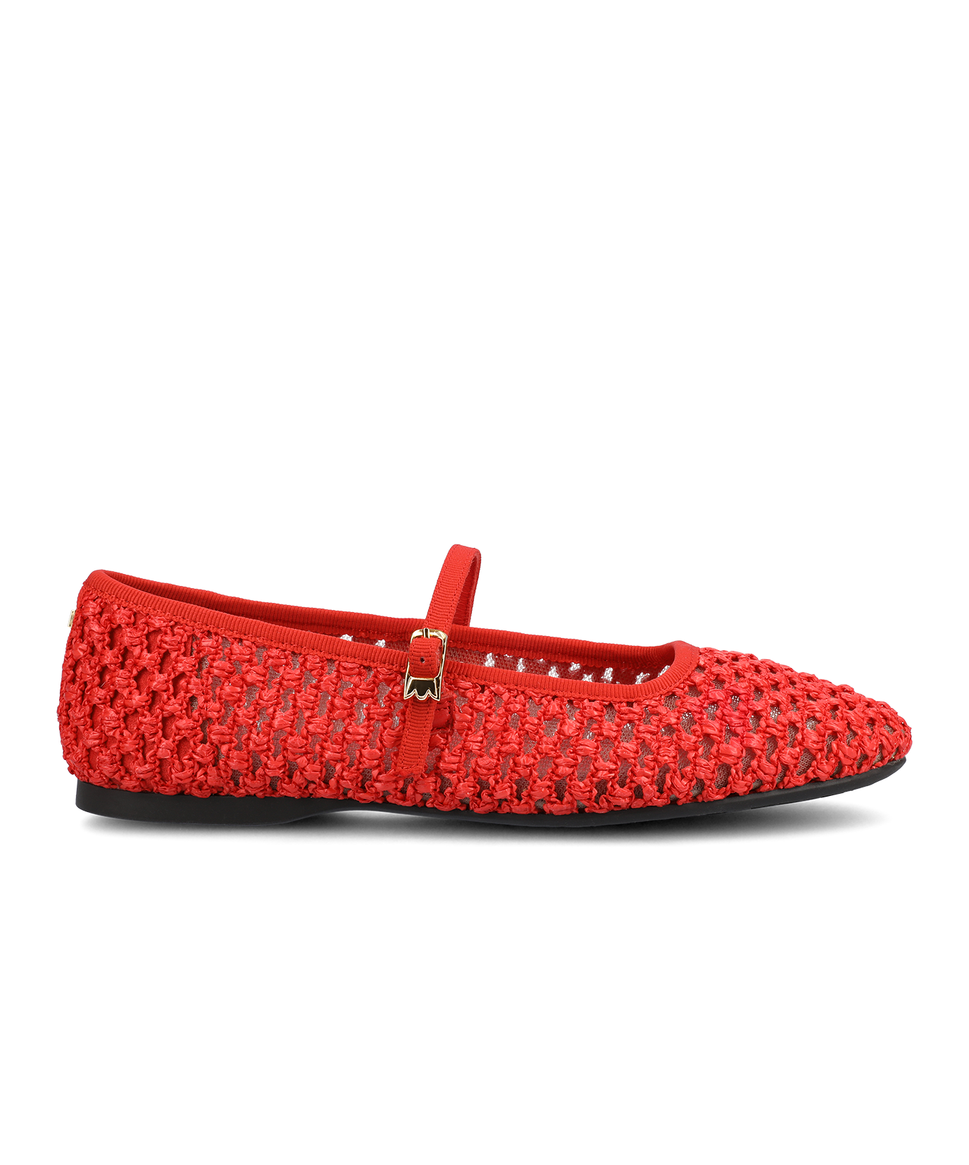 The Hummingbird Mary Jane - Red Openweave - Image 4