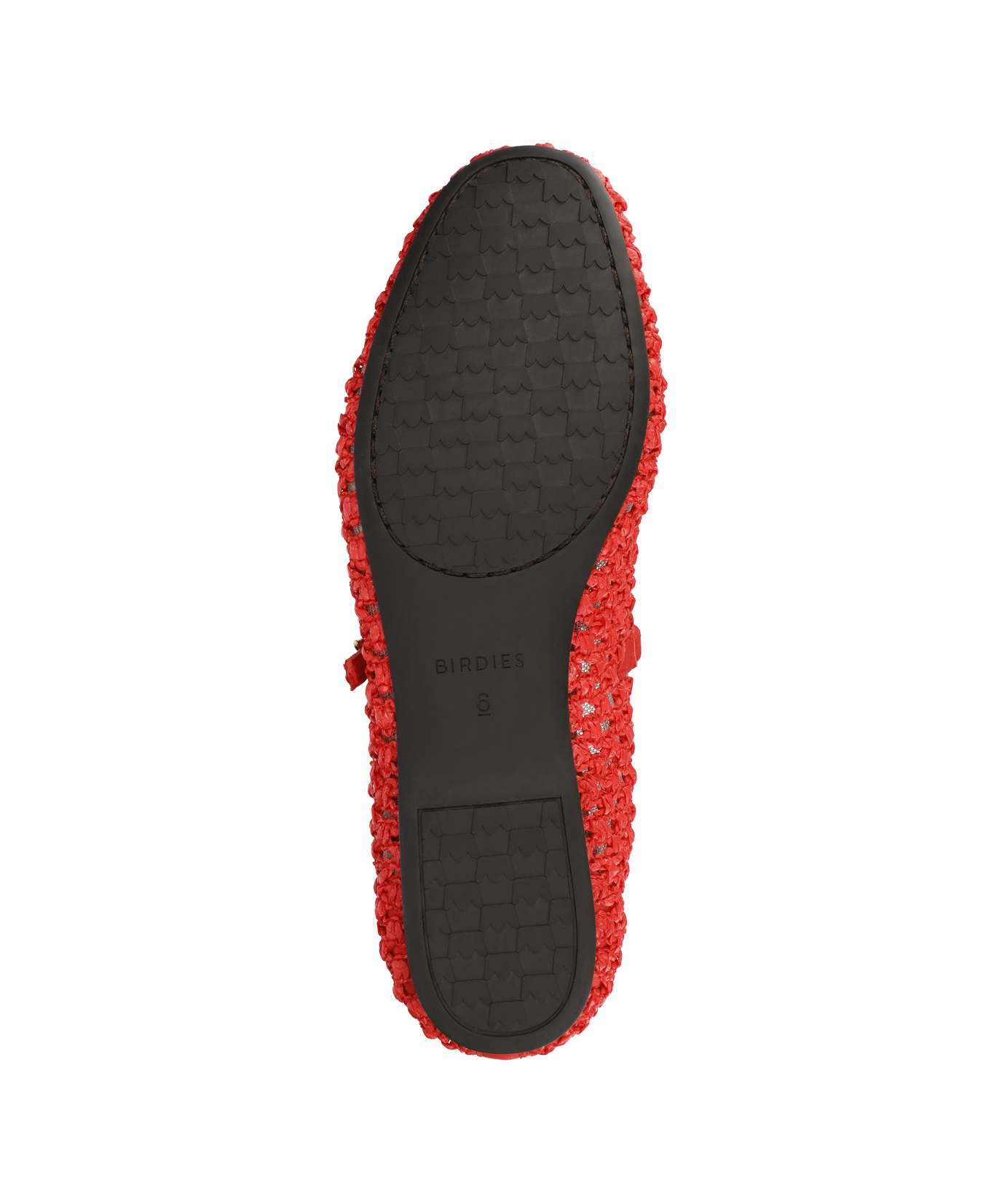 The Hummingbird Mary Jane - Red Openweave - Image 6