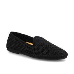 The Heron - Black Woven Satin