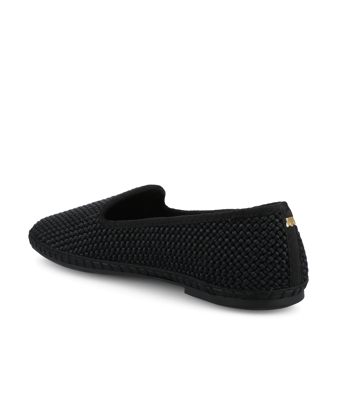 The Heron - Black Woven Satin - Image 4