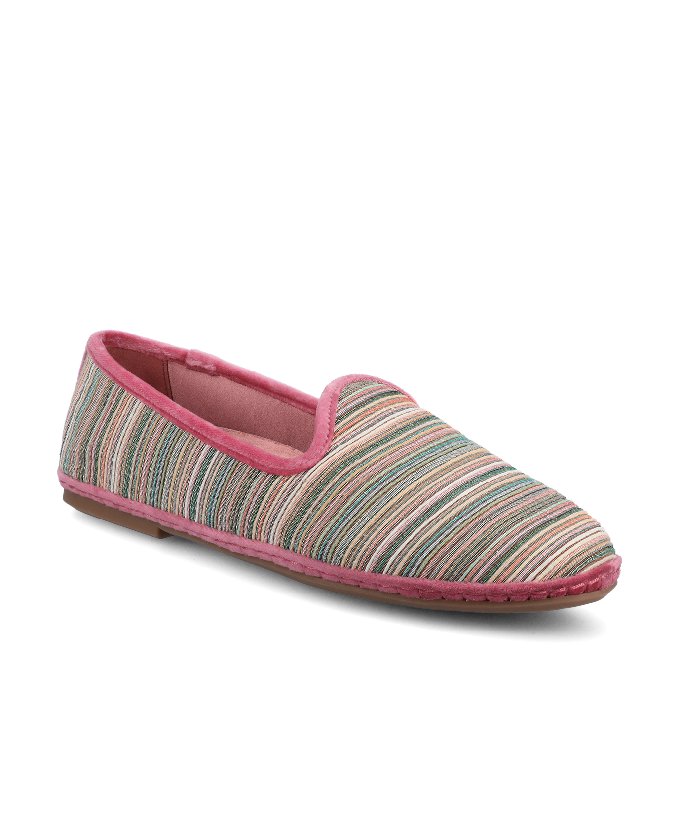 The Heron - Rose Multi Stripe Grosgrain