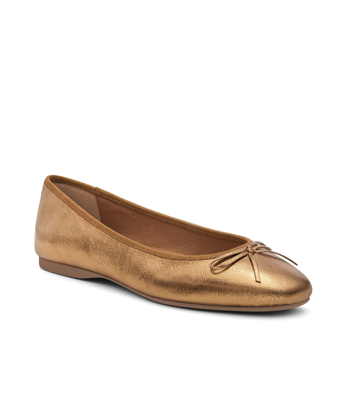 The Hummingbird - Vintage Gold Leather