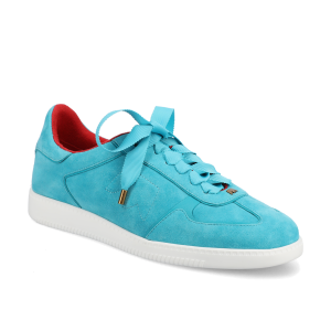 The Jay Sneaker - Aqua Suede