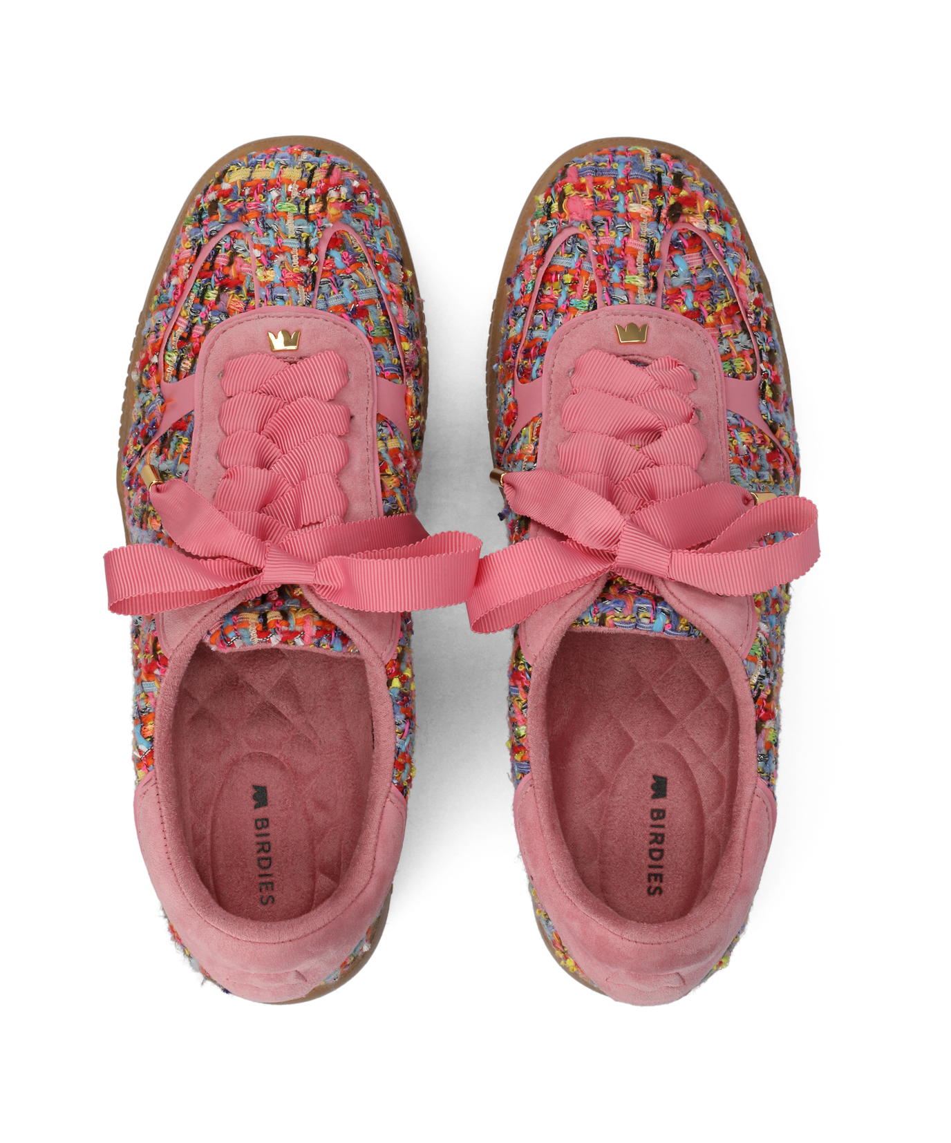 The Jay Sneaker - Pink Multi Tweed - Image 2