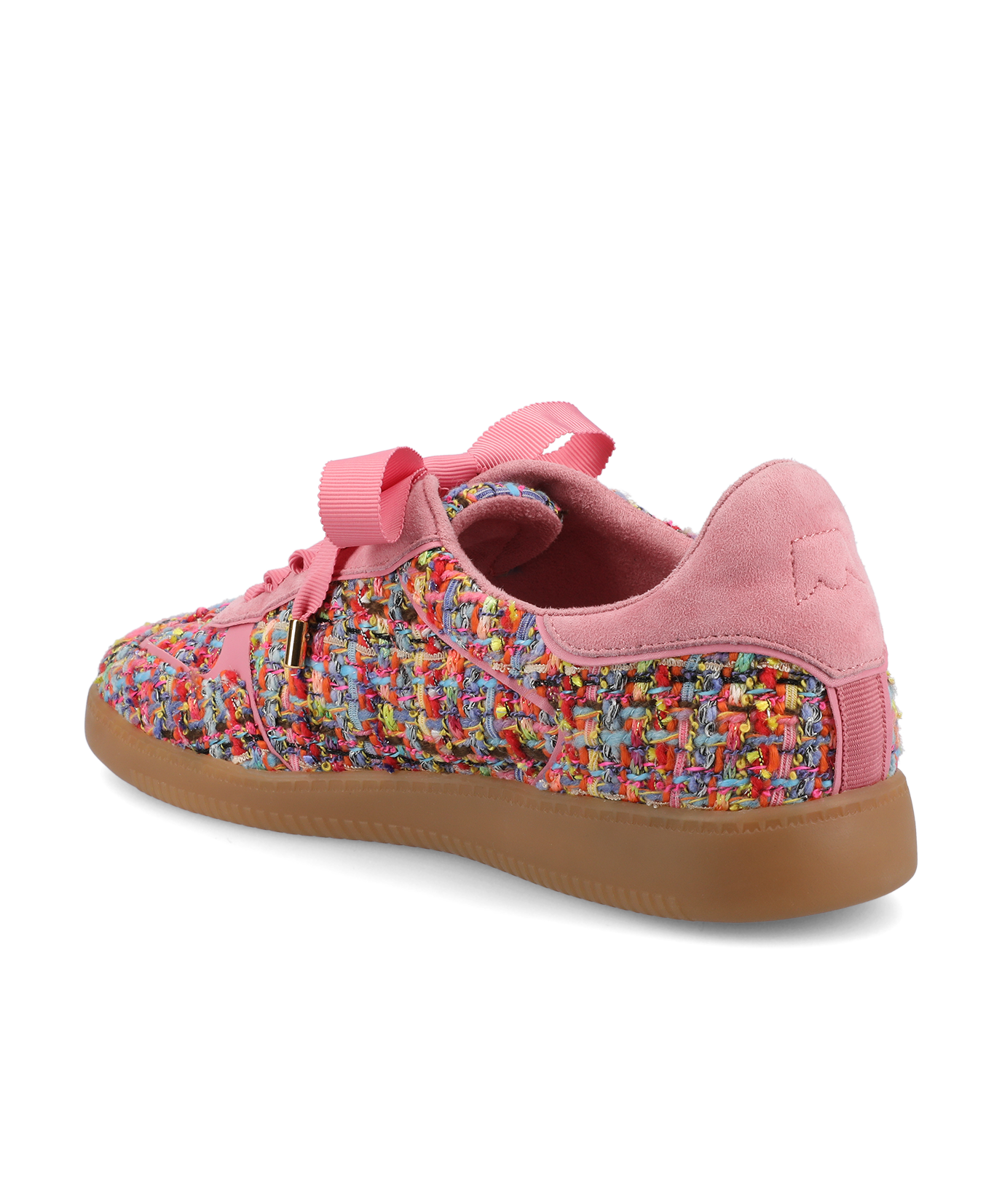 The Jay Sneaker - Pink Multi Tweed - Image 4