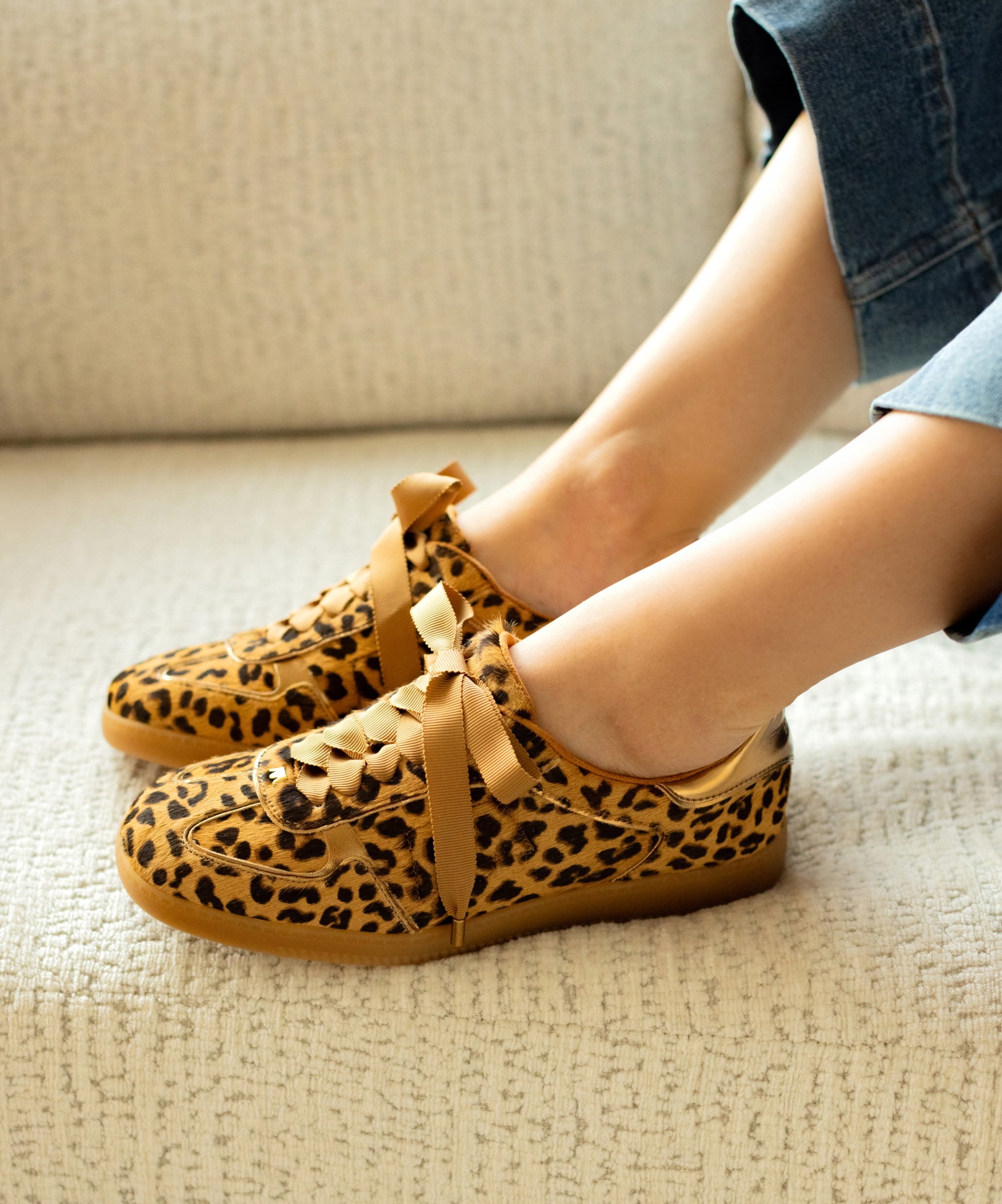 The Jay Sneaker - Leopardprint Haircalf - Image 2