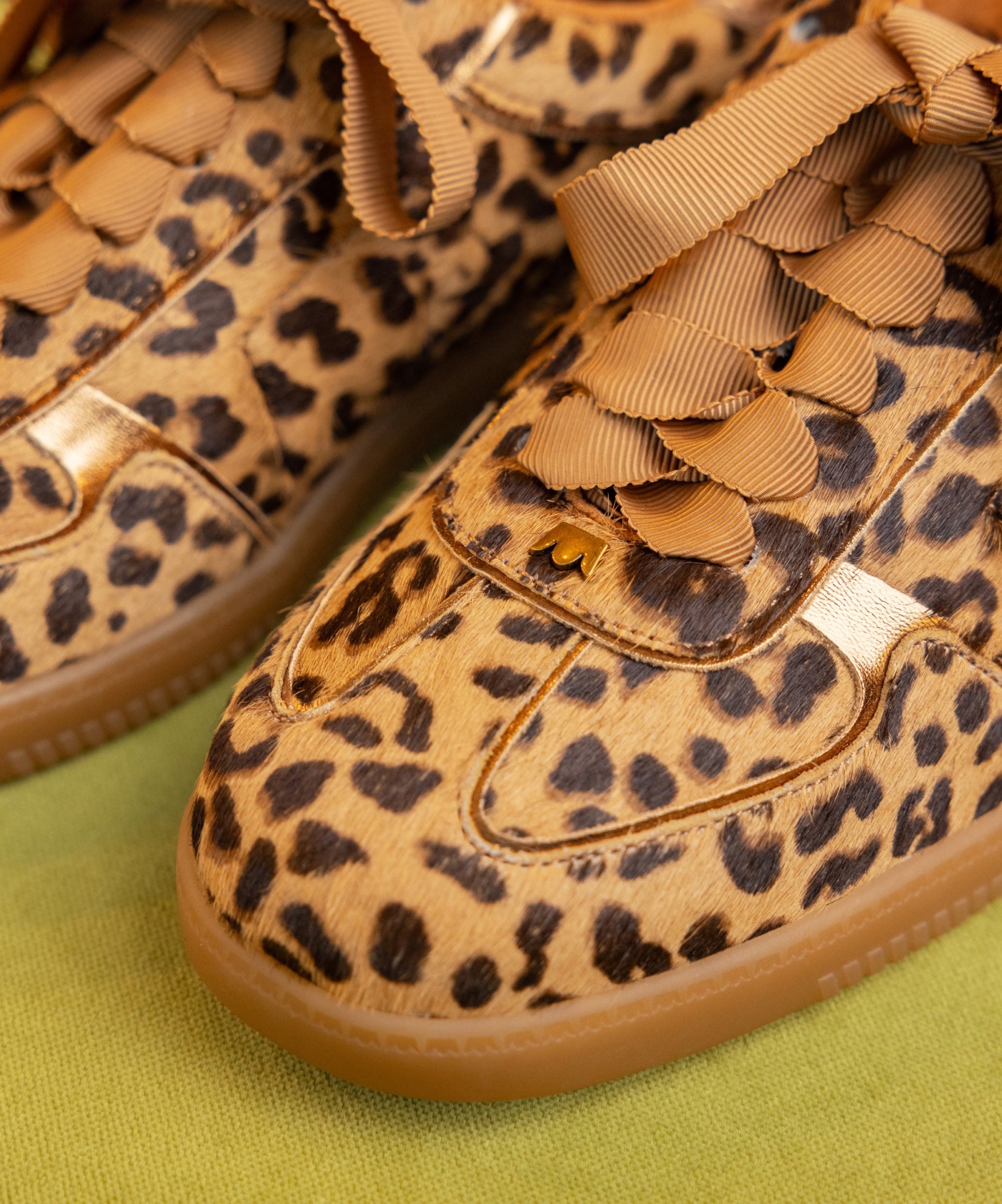 The Jay Sneaker - Leopardprint Haircalf - Image 3