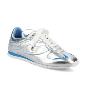 The Speedbird - Silver Metal Leather