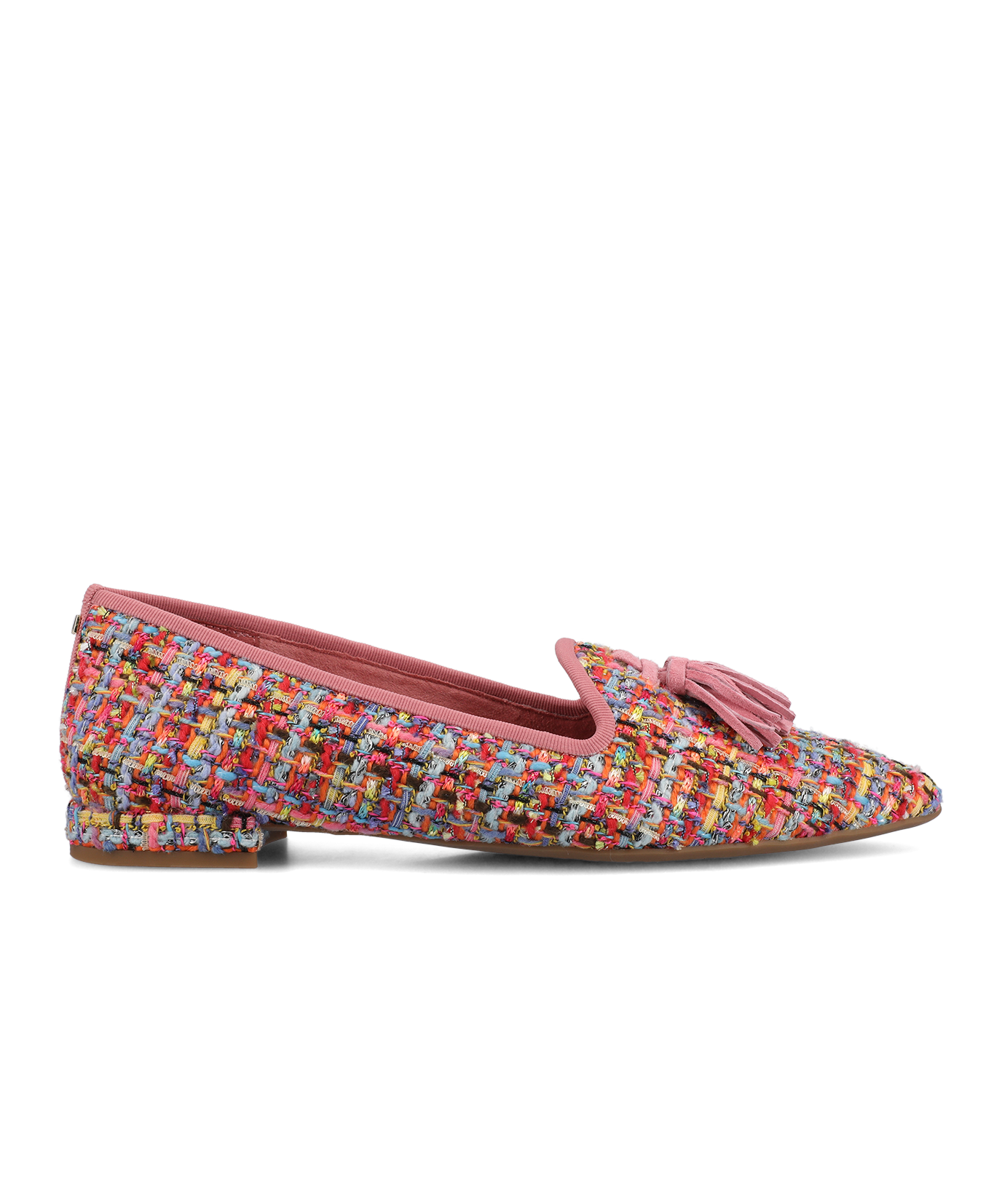 The Starfinch 15 Tassel - Pink Multi Tweed - Image 3