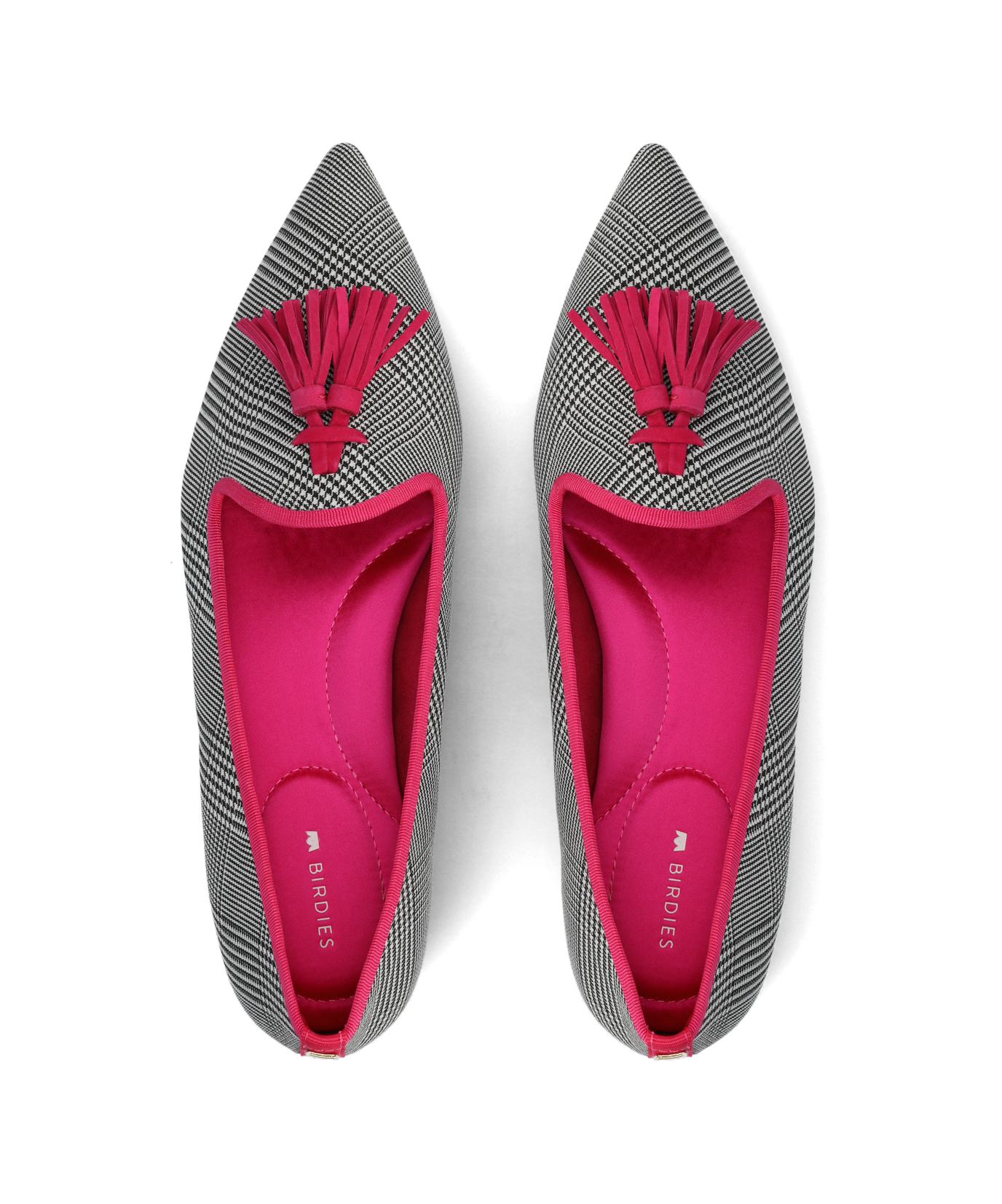 The Starfinch 15 Tassel - Two Tone Plaid - Image 2