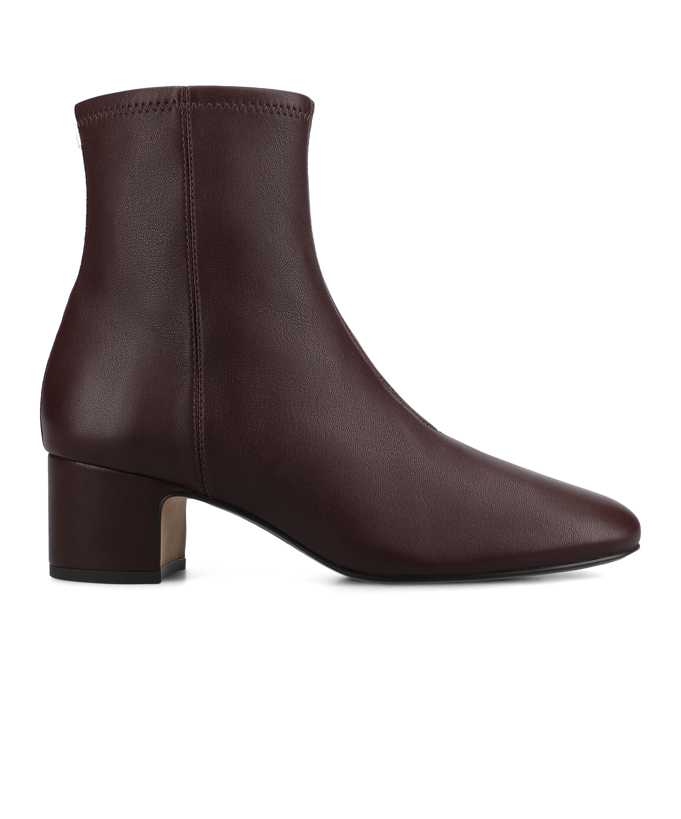 The Starling 50 Bootie - Burgundy Stretch Leather - Image 4
