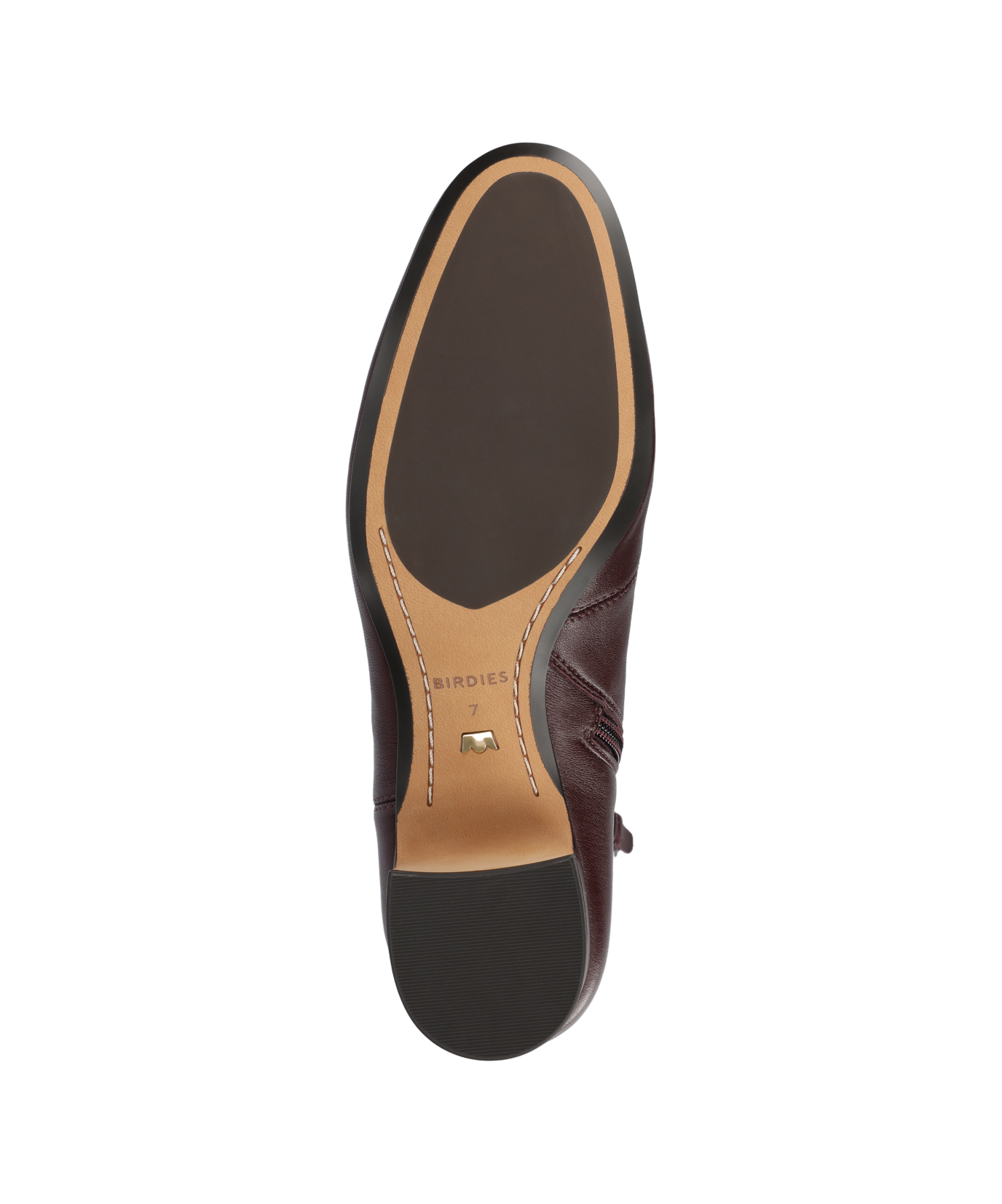 The Starling 50 Bootie - Burgundy Stretch Leather - Image 6
