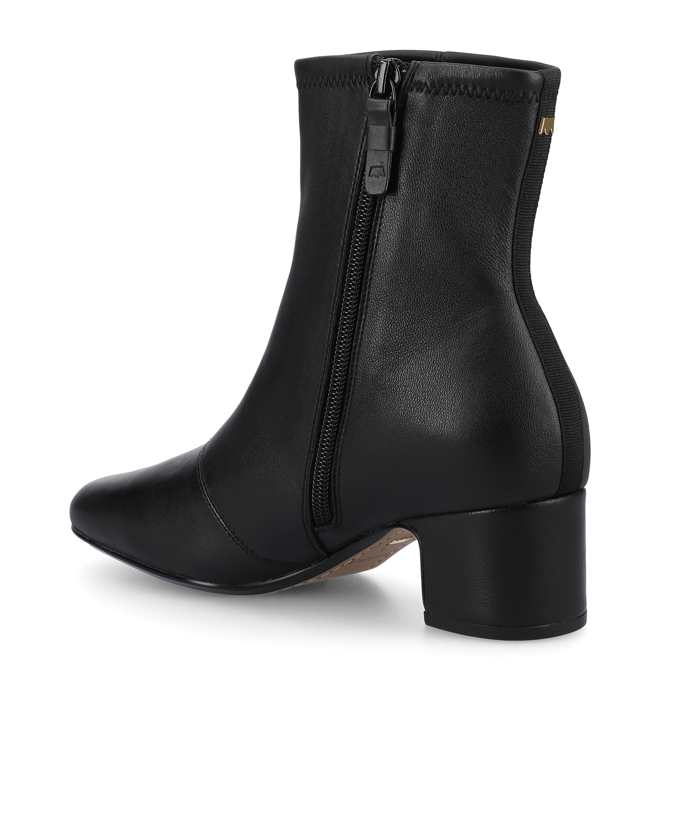 The Starling 50 Bootie - Black Stretch Leather - Image 4