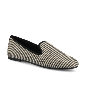 The Starling - Black/Off White Two Tone Raffia